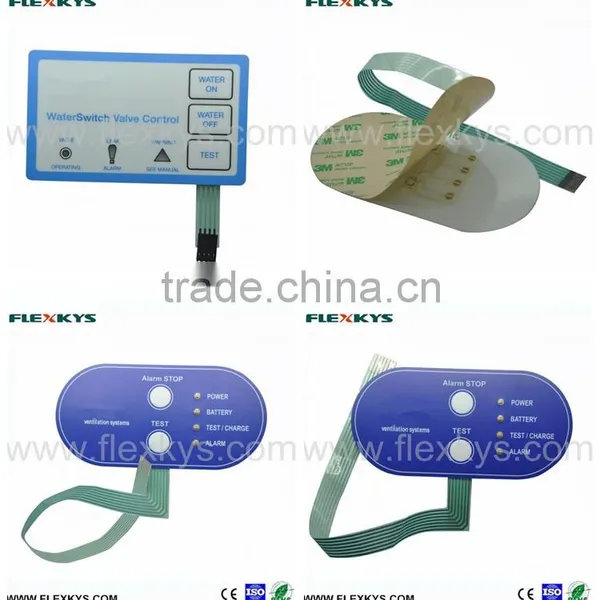 Waterproof High Quality LED Lights Integrated Metal Dome Membrane Switch photo-5