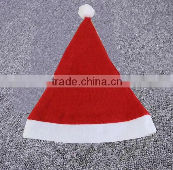 Hot Sale 28*35cm Size Non-woven Fabric Christmas Hats for Adults photo-3