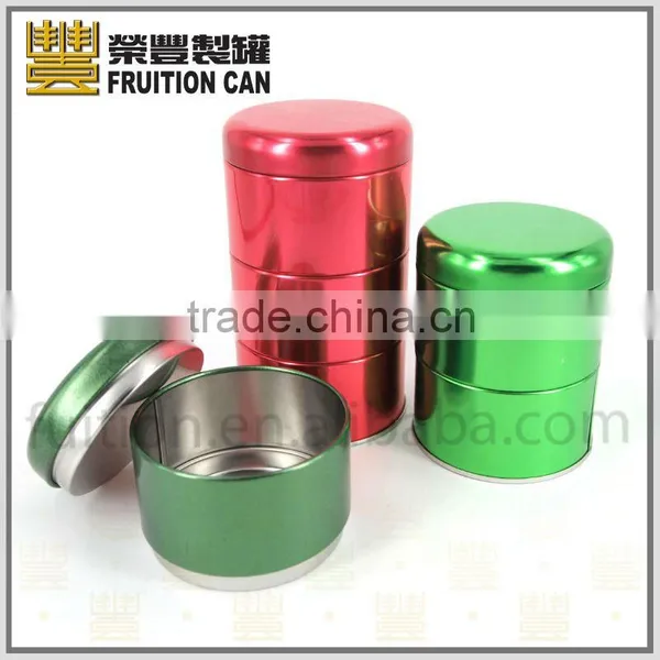 Round Tin Can Metal Box Packaging photo-2
