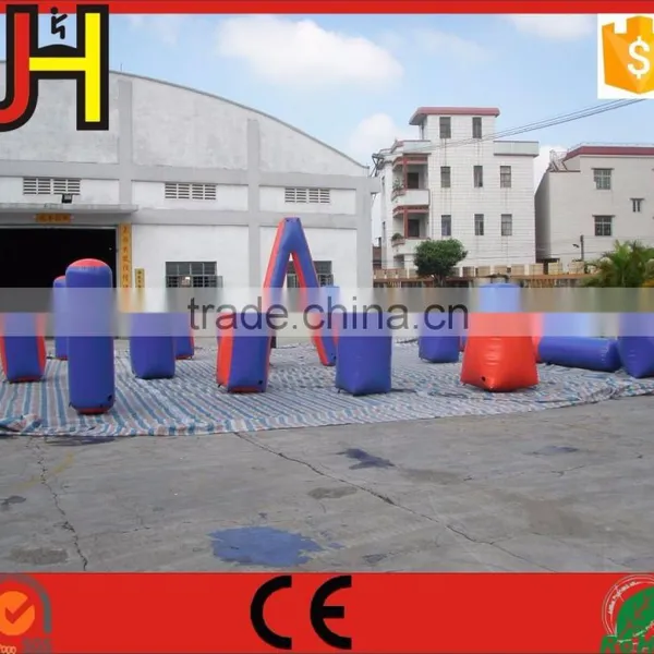China Sport Inflatable Speedball Bunkers With UL Pump photo-4