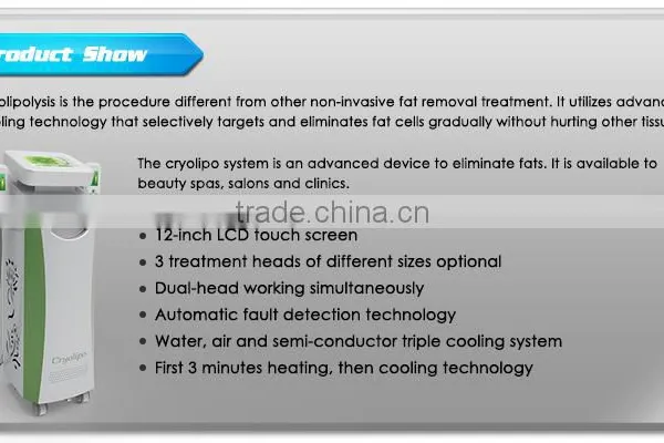 2016 Cryolipolysis Fat Freezer / Cryolipolysis Device / Cool Body Weight Loss photo-5