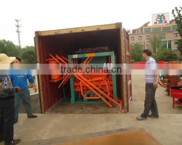 Low Cost High Performance Hydroform Concrete Brick Shaping Machine QT4-20 Made in Shengya photo-5