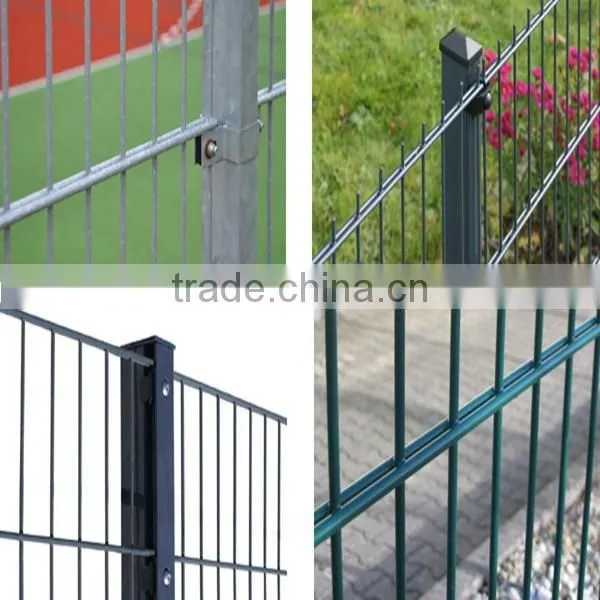 25X200 Double Wire Fence Panel Welded Wire Fence Panel photo-2