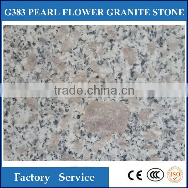 Polished G383 Granite Stone Pearl Flower Stone photo-2