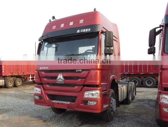 Beautiful Color Sinotruk 380hp 6x4 Howo Towing Vehicle/ Tractor Truck photo-4