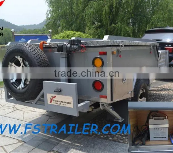 New Hard Floor Camper Trailer With Tent for Sale photo-5