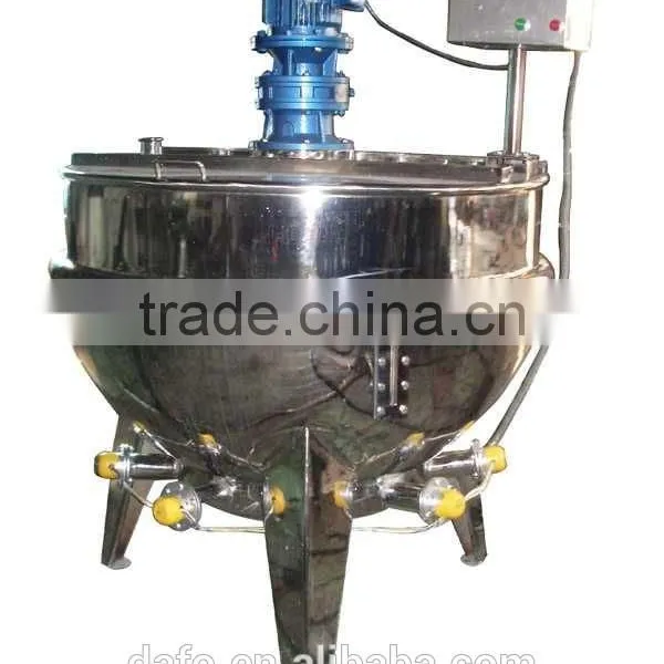 50L-500L Stainless Steel Vertical Double Jacketed Kettle photo-2