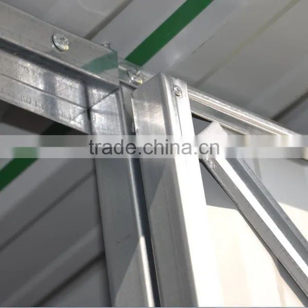 Factory Outlet Beautiful Excellent Quality Steel Garden Shed With Zinc Coated photo-5