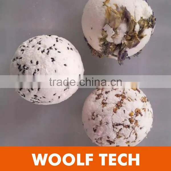 Bath Frizzer/ Bath Bombs Rose With Dry Flower Bath Bomb photo-5