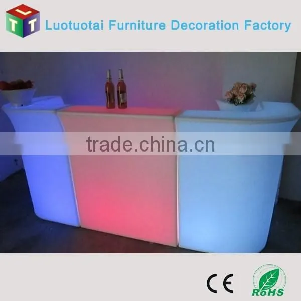 Luotuotai Guangdong Led Furniture Factory Bar Counter Design photo-2