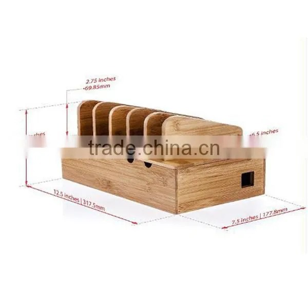 Mobile Phone Tablet Creative Bamboo Storage Stent For IPhone photo-4