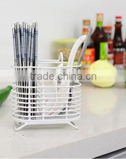 Small Order Stand Square Metal Chopsticks Holder photo-2