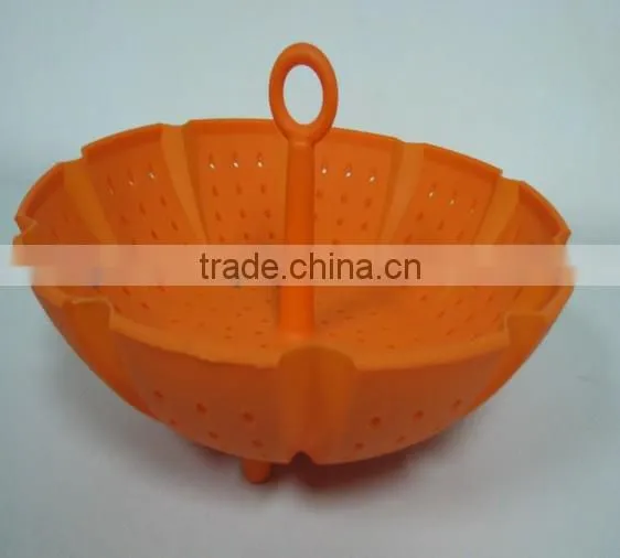 New Design Silicone Steamer/silicone Fruit Colander photo-2