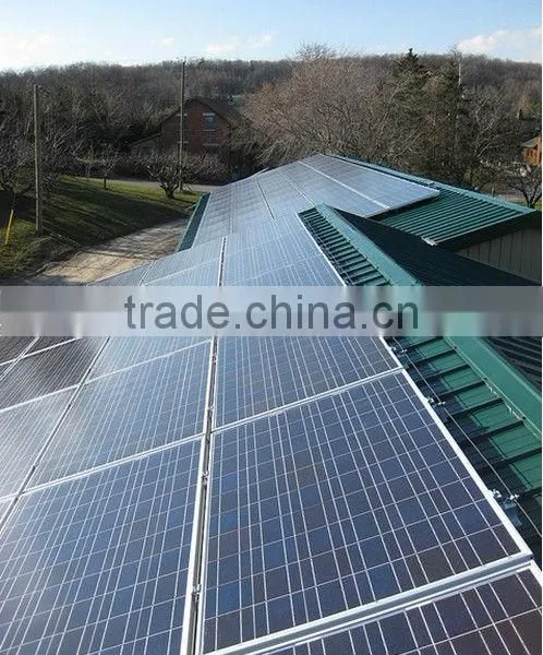 Complete With Battery and Brackets 4000w Solar Power Generator for Home Use photo-2
