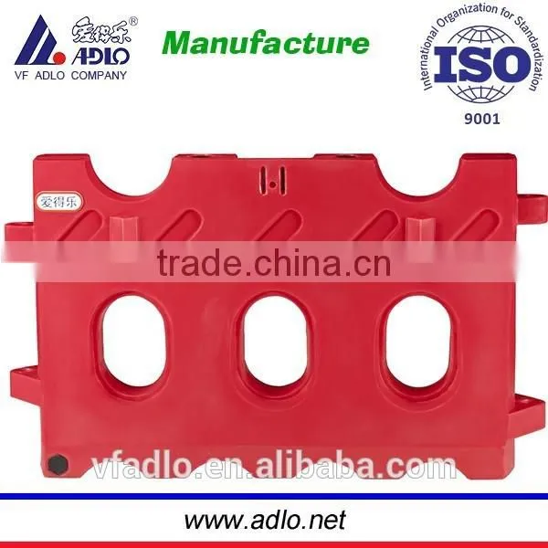 Old Type Three Holes Plastic Road Barrier Car Parking Security Barricade/security Plastic Vehicle Barrier photo-2