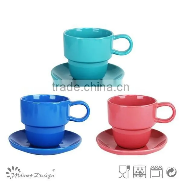 Custom Printed Ceramic Coffee & Tea Set,porcelain Cup & Saucer,wholesale Tea Sets photo-3