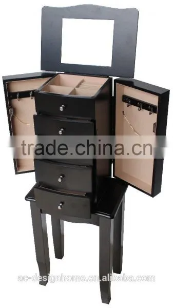 MDF/WOODEN JEWELRY ARMOIRE photo-2