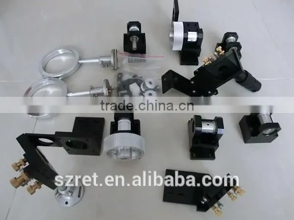 Two Heads Machenical Parts Whole Sets for Engrave Machine for Square Rail and Small Wheels photo-2