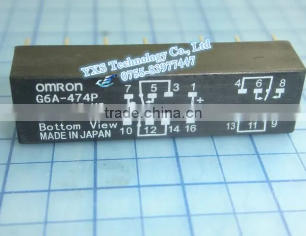 G6A-474P-ST-US-24V G6A-434P-ST-US-24V G6a-474p-24v Fullly Sealed Relay With High Impulse Withstand G6A-474P-ST-US DC24V photo-2