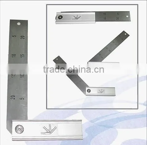 250mm Tri Angle Square Ruler (Auto-Lock Angle Square)