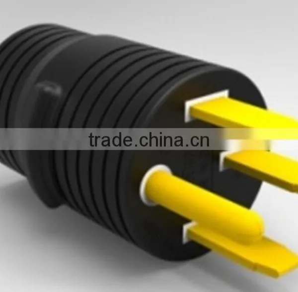 S10348 Round Generator Power Adapter, 30-Amp Female to 50-Amp Male photo-2