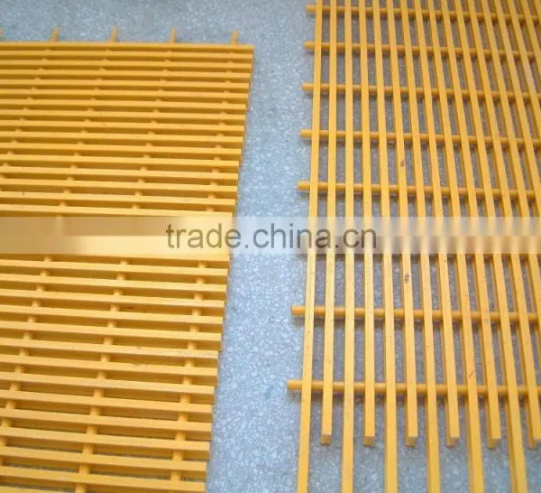 FRP GRP Fiberglass Pultruded Gratings for Anti-corrosion Industry photo-3