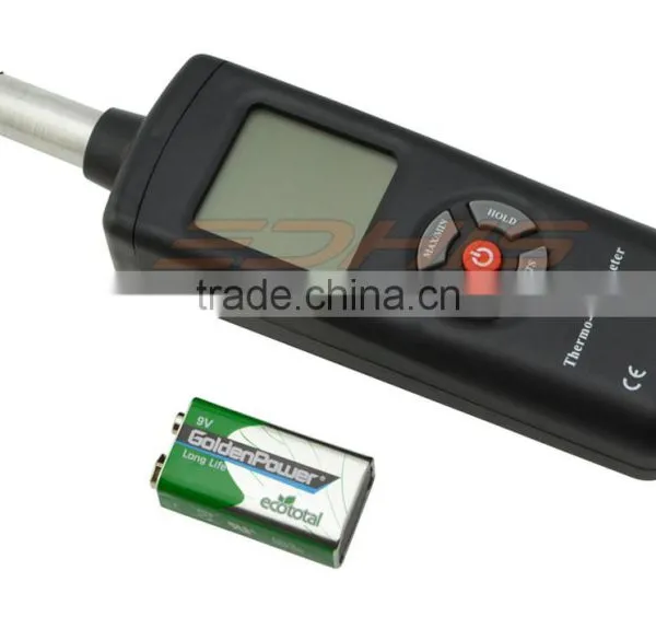 Large LCD Digital Thermometer Temperature Humidity Meter With Dew Point photo-2