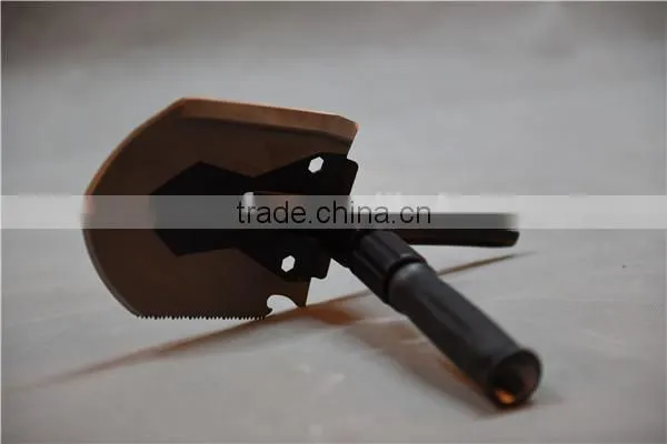 12 in 1 Multifunction Survival Shovel for Camping Chinese Military Spade photo-5