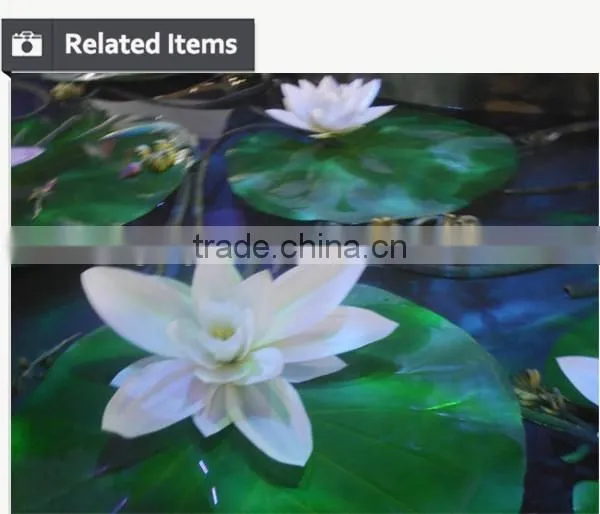 Customized Giant Water Lily Artificial Flower photo-2