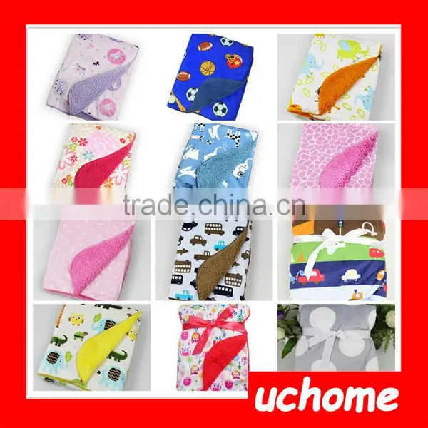 UCHOME China Best Selling Product Hot Sell Plush Baby Blanket photo-3