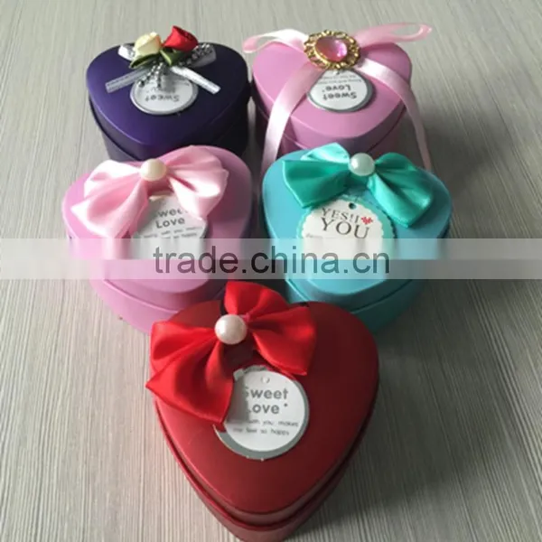 China Custom Iron Fancy Mini Gift Wedding Candy Box Wholesale photo-6