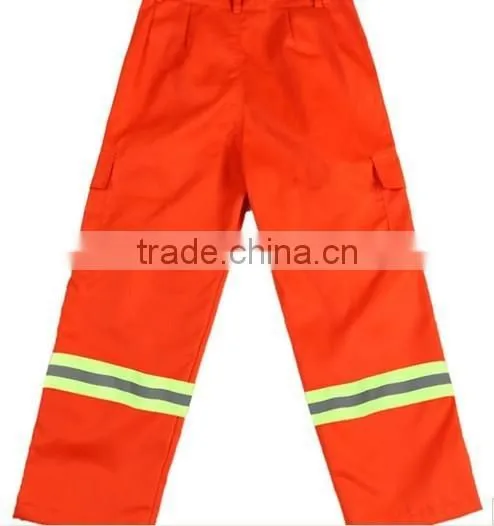 EN11612 hi Vis Two Pieces Cotton Best Quality Safety Flame Resistant Firefighting Protective Suit Jackets and Pants photo-2