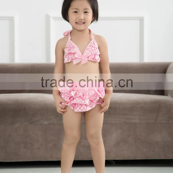 Wholesale High Quality Kids Bikini Swimwear Baby Swimsuit photo-6