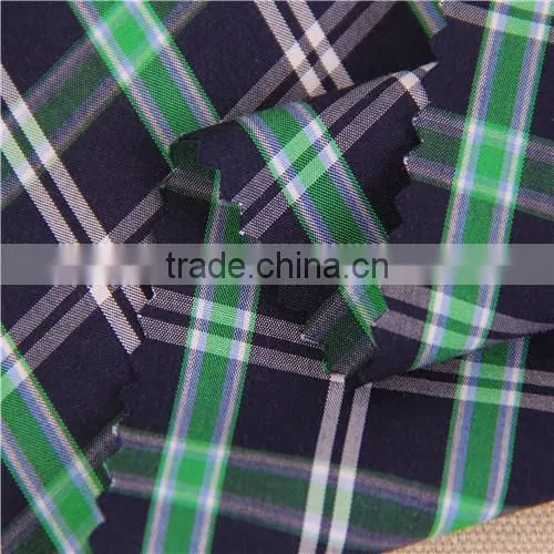 2015 New Style Bamboo Cotton Gingham Fabric for Clothing photo-2