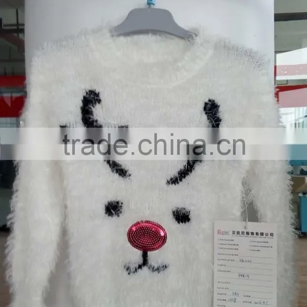 High Quality Ugly Unisex Christmas Jumper Baby Sweater Design(BKNB1526) photo-5