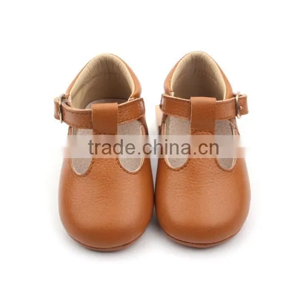 Baby Girls Shoes 2017 Girls Dress Baby T-bar Shoes photo-4