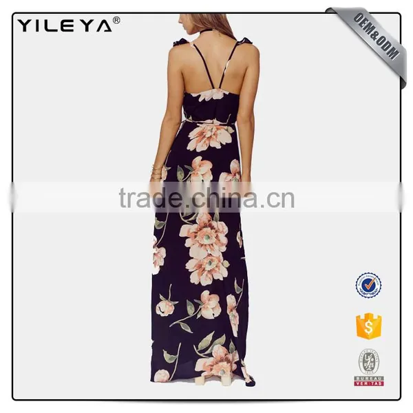 2017 Deep-V Sexy Backless Lady Dress photo-5