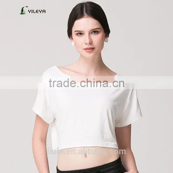 High Quality Women Casual White T-shirt photo-3