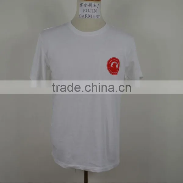 Factory Custom Leather Sleeve t Shirt Wholesale Cotton photo-4