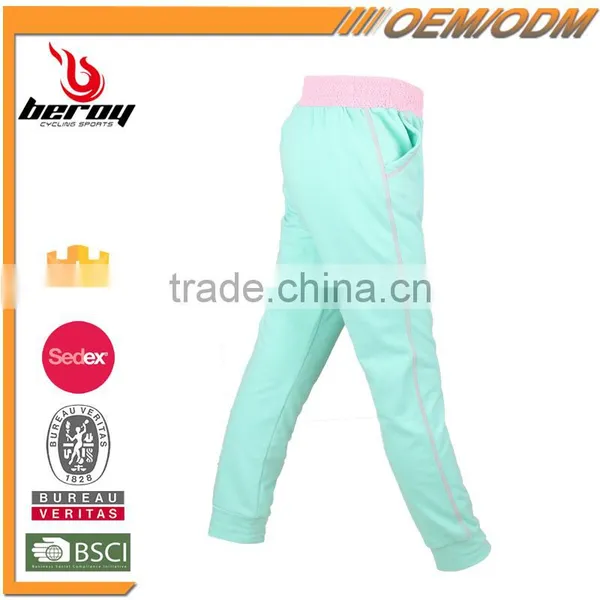 BEROY Wholesale Girl Cotton Sportswear Pants, Kids Long Pants for Running photo-2