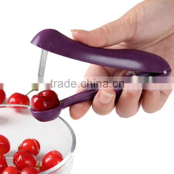 Novelty Super Cherry Pitter Nuclear Device Cherries Seed Implement Cherry Corer Fruit Vegetable Kitchen Tools KC1377 photo-2