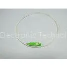High Dense SC SM Fiber Optic Pigtails 0.9mm for WANs and LANs , White