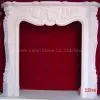 Whtie Marble Fireplace