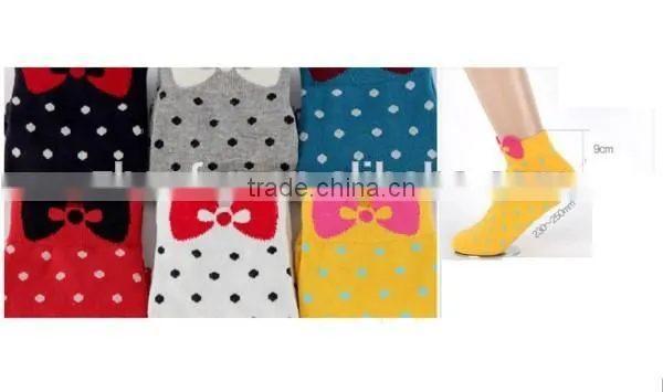 Cheap Cute Cartoon Women Cotton Socks photo-4