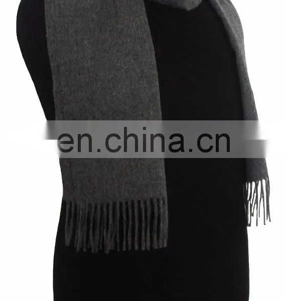 Gray Baby Alpaca Scarf photo-2