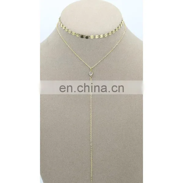 Fashion Long Chain Necklaces Thin Chain Choker Necklace photo-4