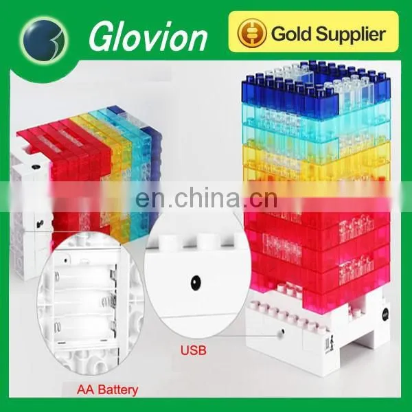 Best Selling Amazing Puzzle Game 5V Safety DIY Toy Bricks Light Sheep Night Light photo-2