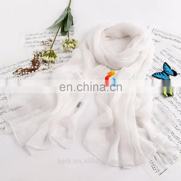 Ladies Spring Floral Muslim Hijab,stereo Embroidery Pattern, Plain Silk Chiffon Shawls,women Scarves photo-5