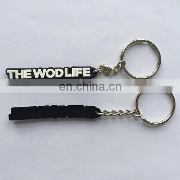 Custom 3d Soft Pvc Keychain Key Chain / Soft Rubber Keychains / Silicone Keyring photo-2