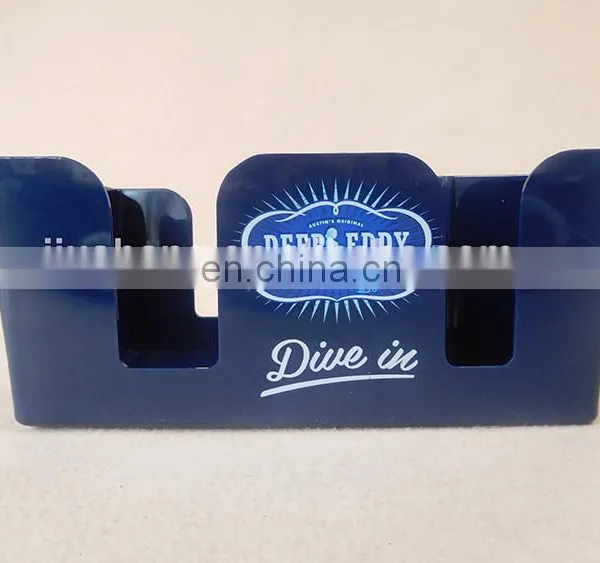Custom Acrylic Plastic Restaurant Napkin Holder With Heat Transfer Printing Logo photo-4